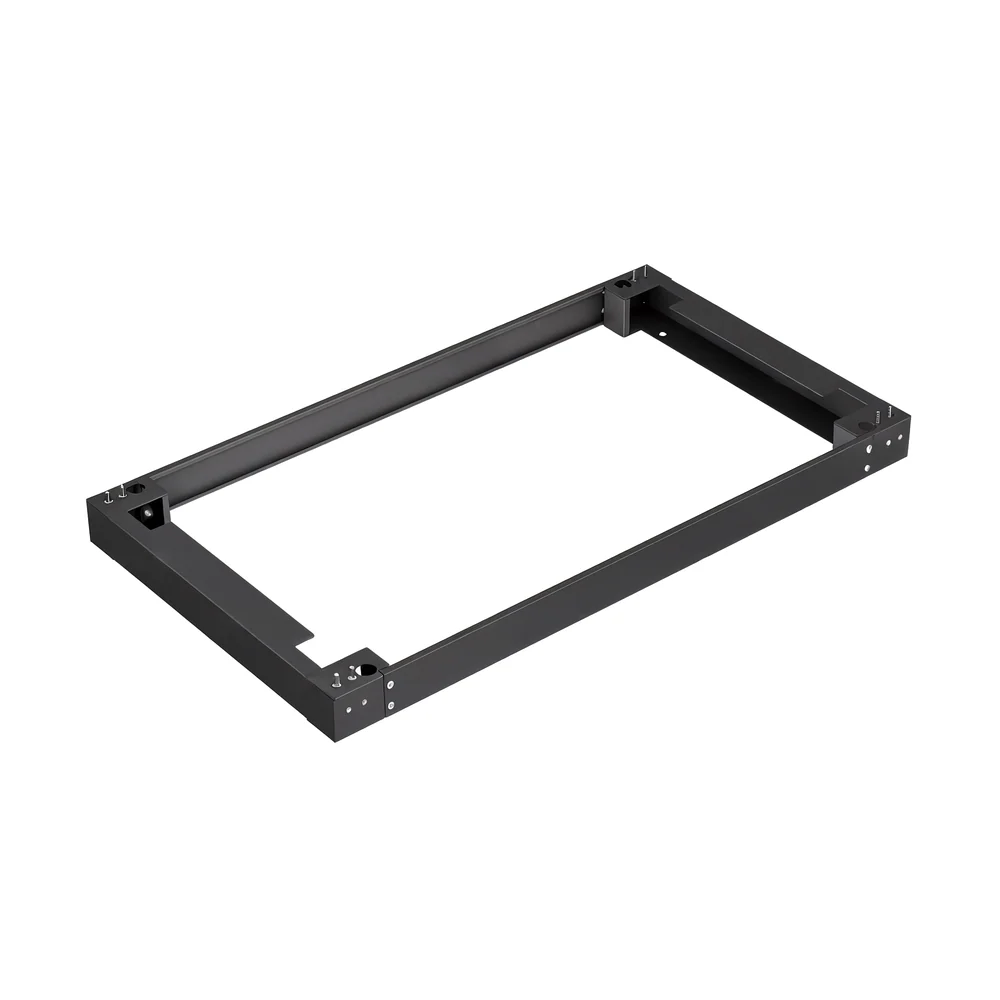 Цоколь ONTEK BASE61-9005 для напольных шкафов серии TC 600х1000х100мм, черный RAL 9005 — фото 1
