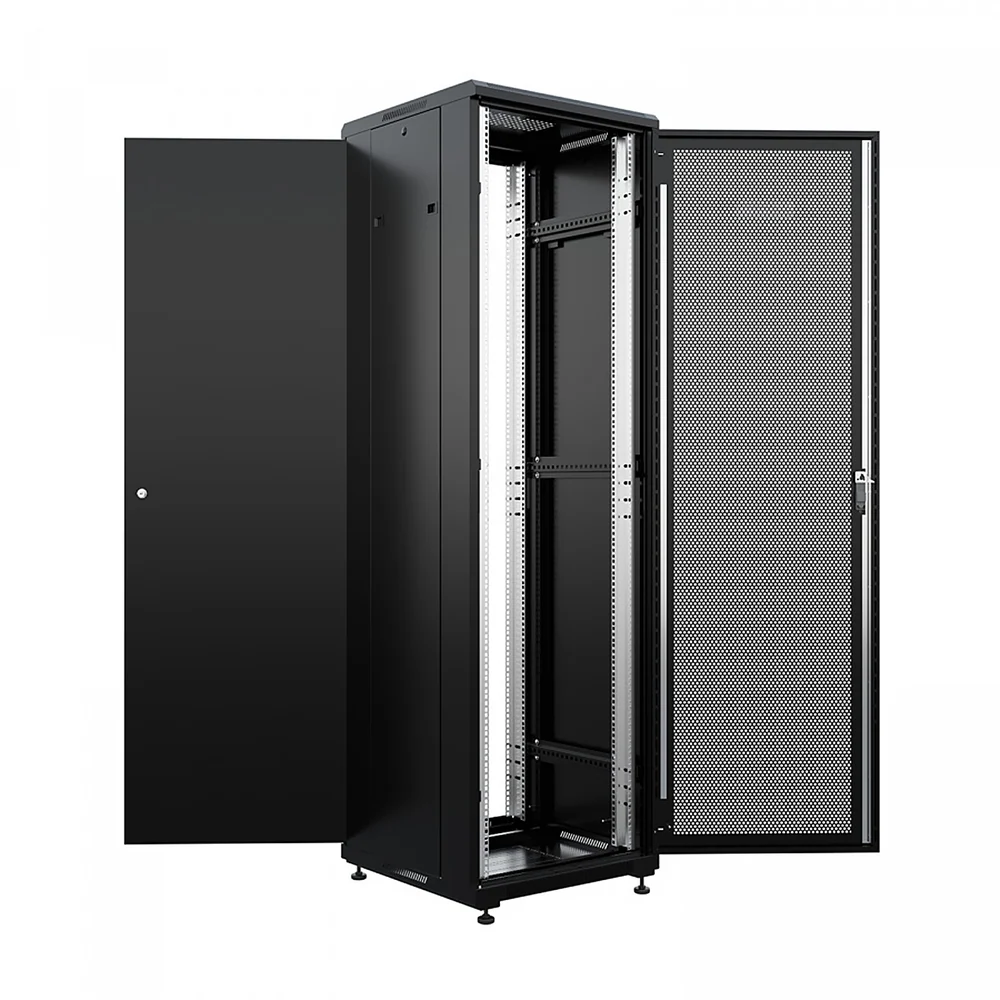 Напольные шкафы ONTEK TC, до 900кг ONTEK TC18U66DPSMRSWAS-9005 — фото 1