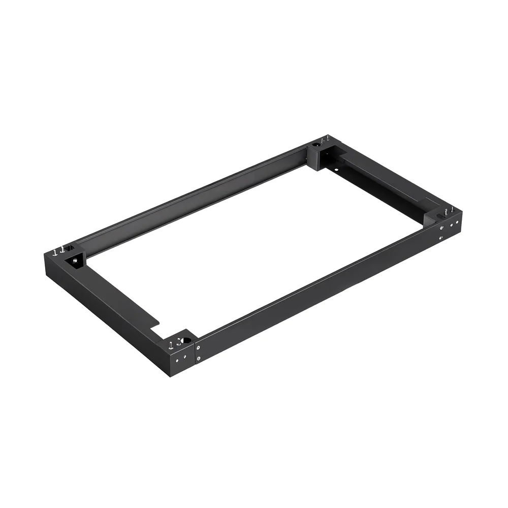 Цоколь ONTEK BASE68-9005 для напольных шкафов серии TC 600х800х100мм, черный RAL 9005 — фото 1
