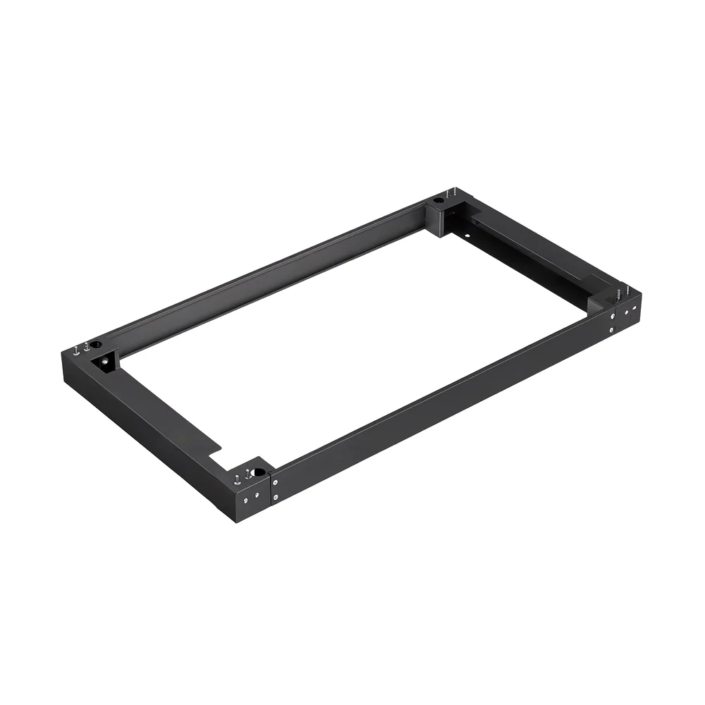 Цоколь ONTEK BASE66-9005 для напольных шкафов серии TC 600х600х100мм, черный RAL 9005 — фото 1