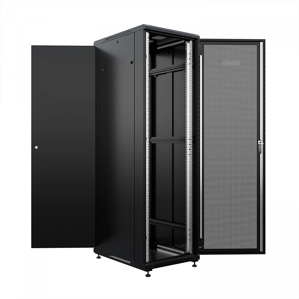 Напольные шкафы ONTEK TC, до 900кг ONTEK TC18U68DPSMRSWAS-9005 — фото 1