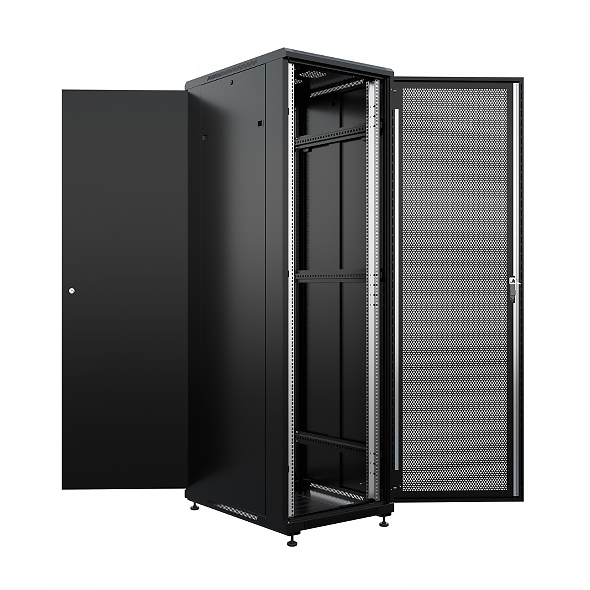 Напольные шкафы ONTEK TC, до 900кг ONTEK TC18U68DPSMRSWAS-9005