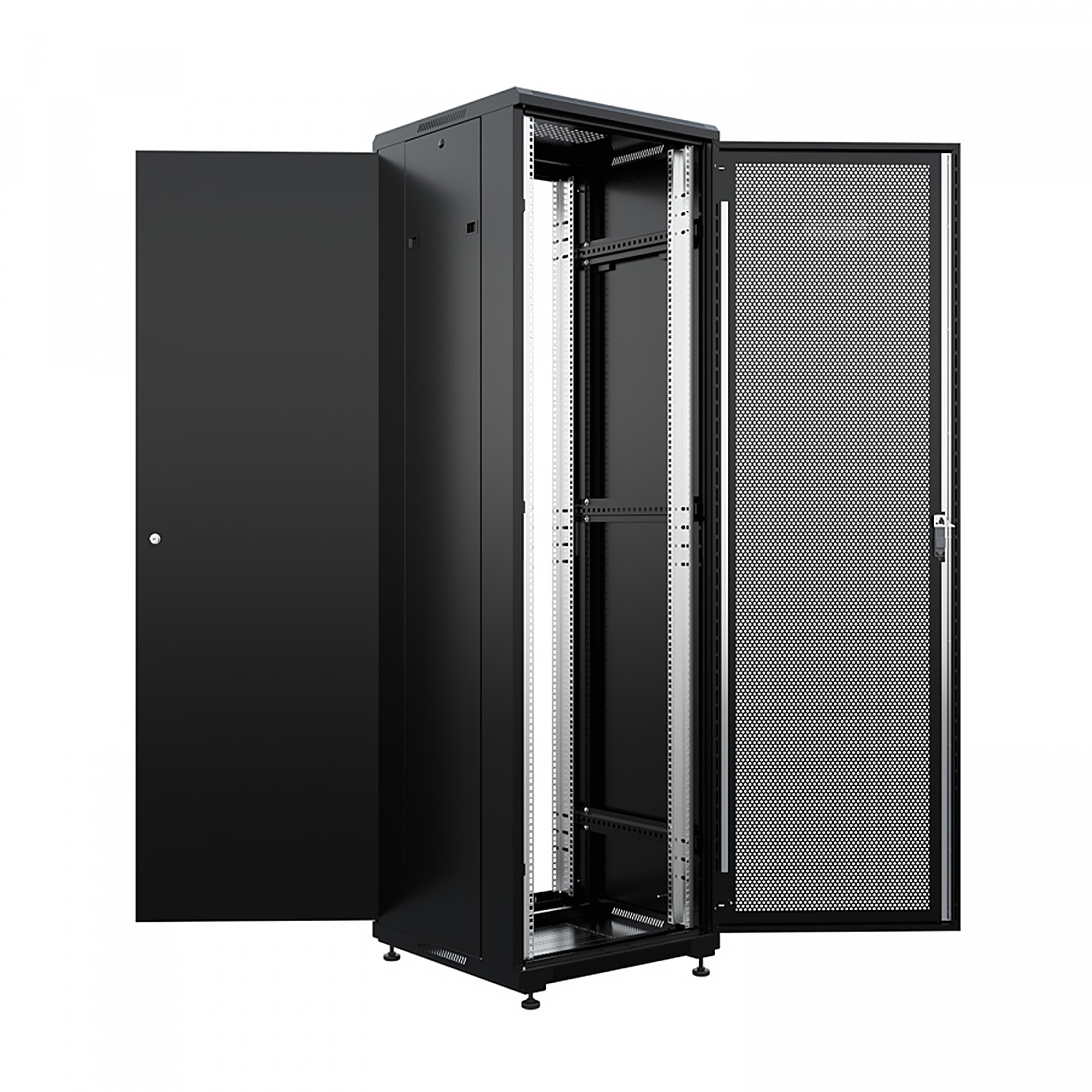 Напольные шкафы ONTEK TC, до 900кг ONTEK TC18U66DPSMRSWAS-9005