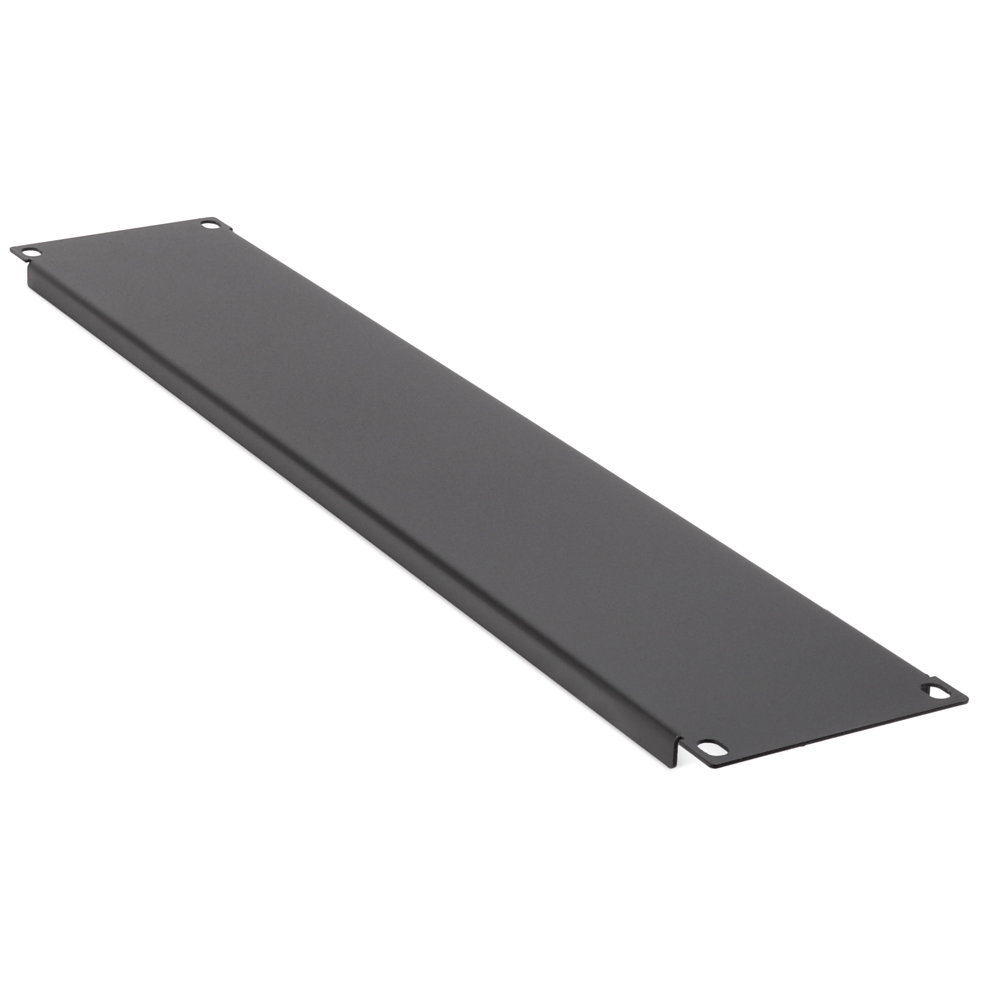 Панель 2U заглушка ONTEK BLK2U-9005, крепление 19 2U, черный RAL 9005