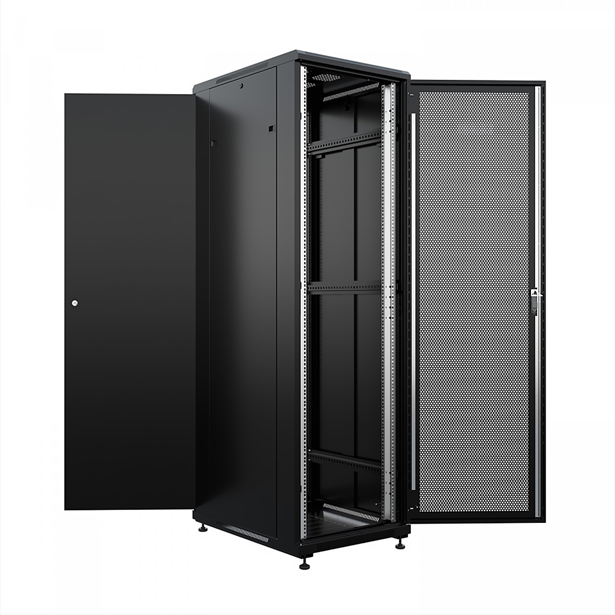 Напольные шкафы ONTEK TC, до 900кг ONTEK TC22U68DPSMRSWAS-9005
